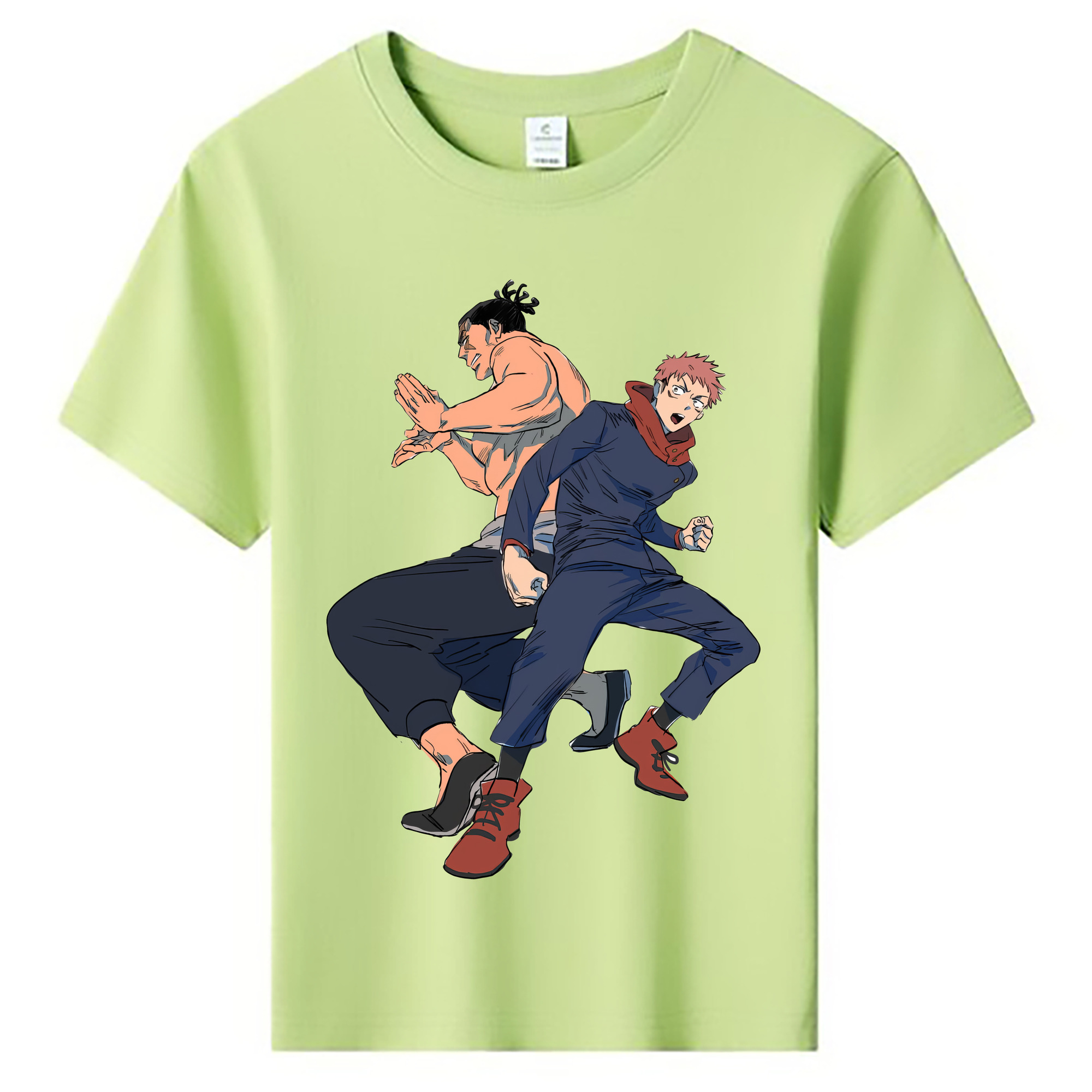 （画像用） 呪術廻戦 Jujutsu Kaisen 綿100％キッズTシャツ（フロントプリント）